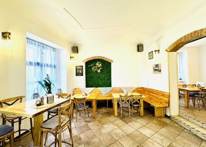 Interiér restaurace Chapadlo