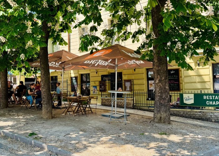 Interiér restaurace Chapadlo